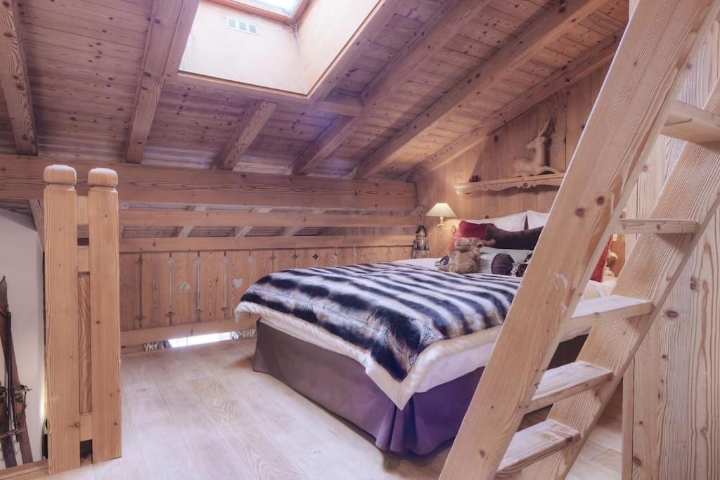 Duplex Chaleureux Au Coeur De Megeve 2 P Apartamento Exterior foto