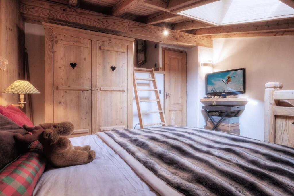 Duplex Chaleureux Au Coeur De Megeve 2 P Apartamento Exterior foto